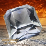 Tanzanit z Tanzánie 6.5x7mm Váha: 1.97ct