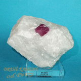 Rubín z Afghánistánu85x62mm, krystal: 16x12mm