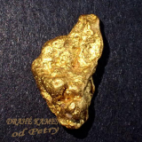 Zlato z Austrálie 11x6mm Váha: 0.71g