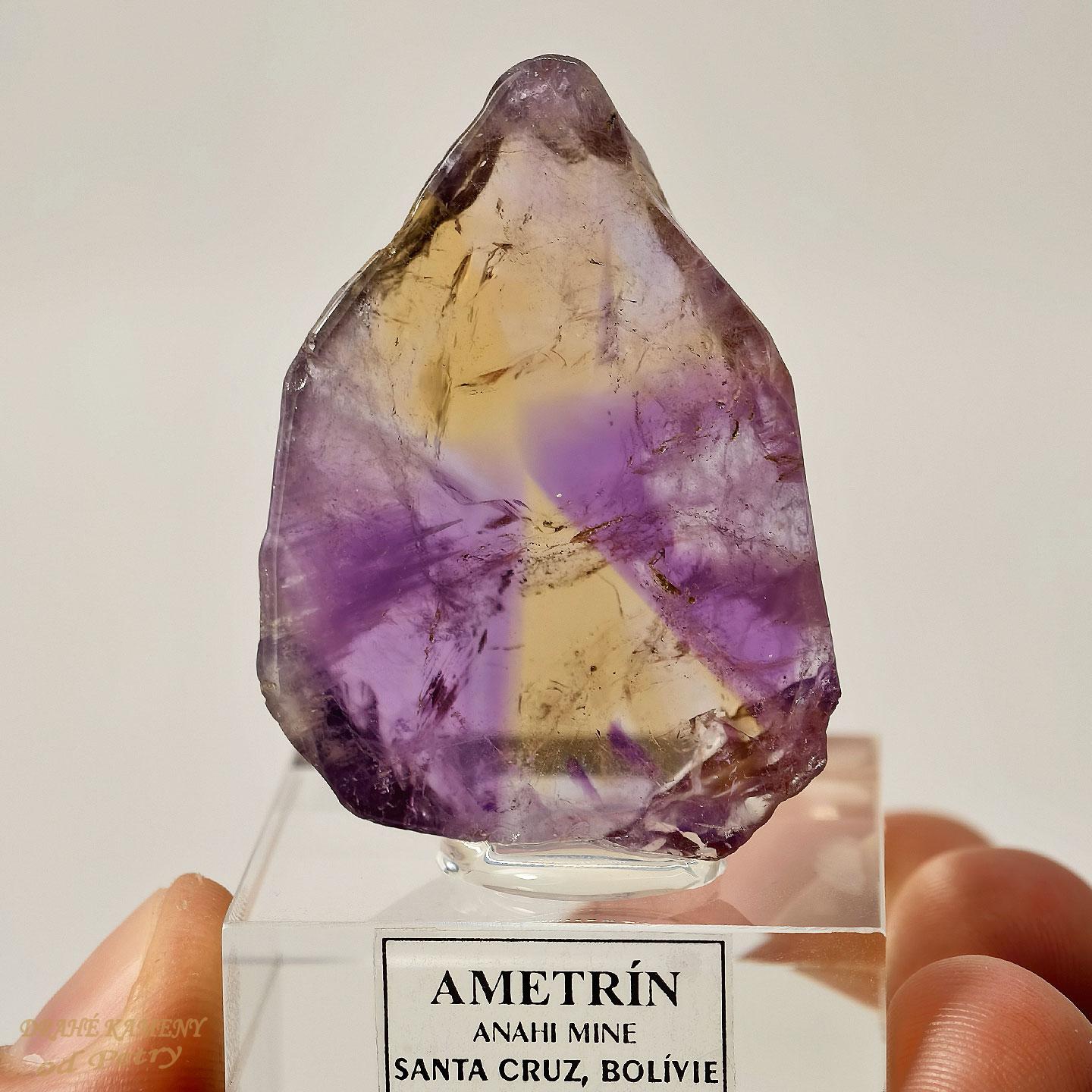 Ametrín z Bolívie 44x48x10mm 