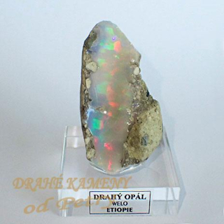 Drahý opál z Etiopie  50x29mm