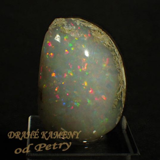 Drahý opál z Etiopie (leštěný) 24x15mm