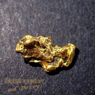 Zlato z Austrálie  6x3mm Váha: 0.24g