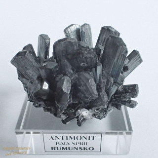Antimonit z Rumunska 27x44mm /VIDEO/