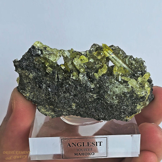Anglesit z Maroka 67x40mm