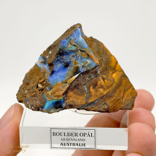 Boulder opál z Austrálie 58x43mm