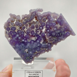 Leštěný chalcedon z Indonésie 83x67mm