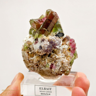 Elbait (turmalín) z Brazílie 70x56mm