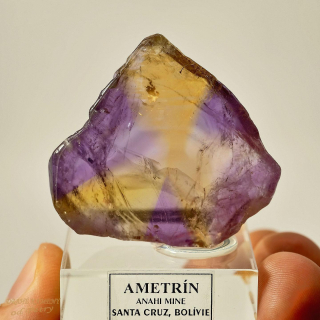 Ametrín z Bolívie 47x48x10mm 